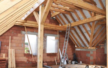 Rainsough attic trusses